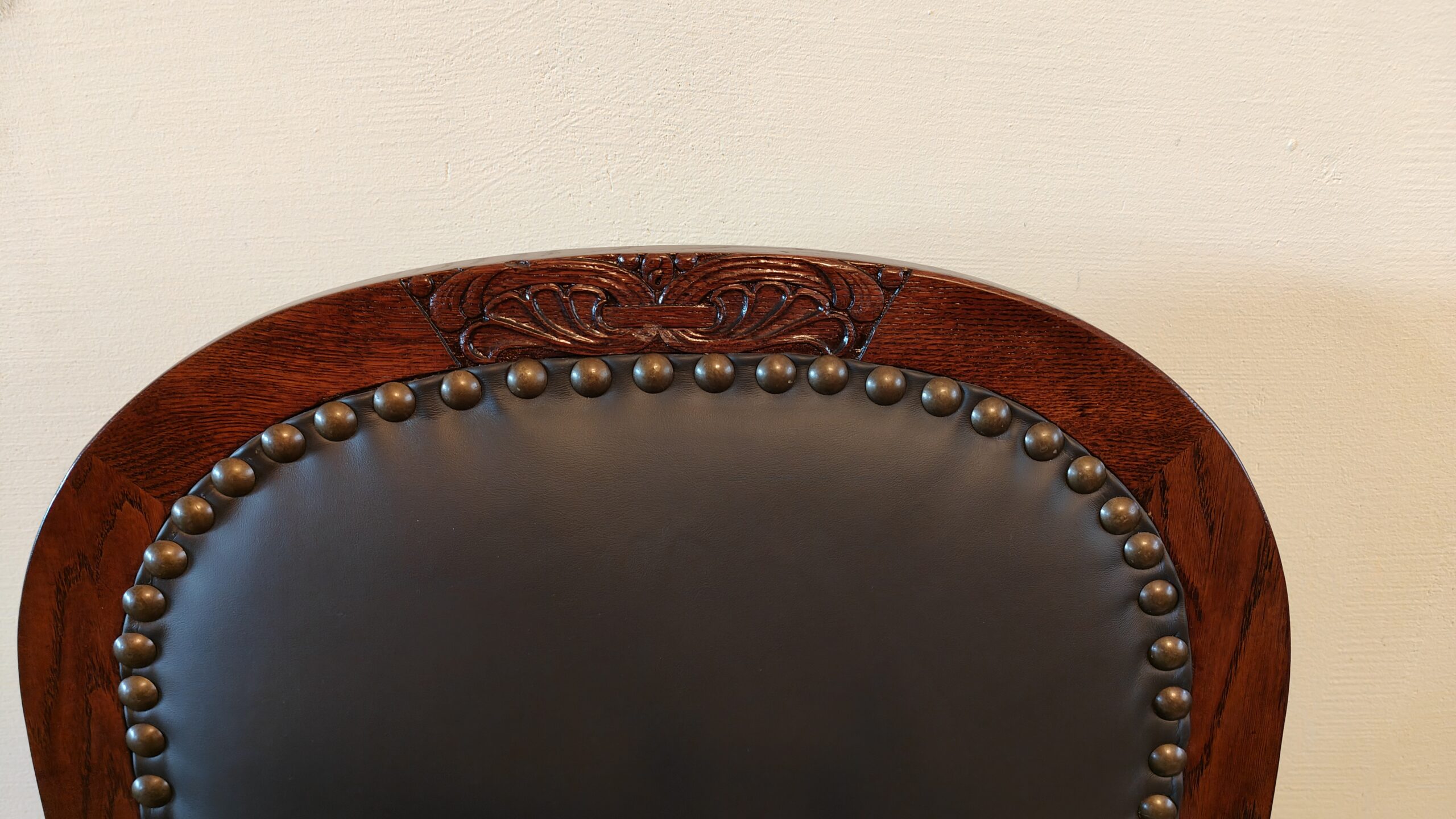 Armlehnsessel Eiche um 1900 – Chinoiserie - Nr.99 – Bild 3