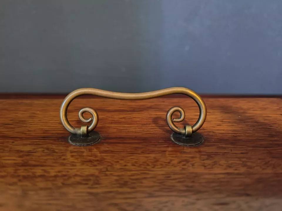 Biedermeier Schatulle Mahagoni Box antik Schmuckkästchen Holz – Bild 3