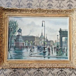 Unter den Linden Berlin Waldemar Sewohl (1887- 1967) Ölgemälde